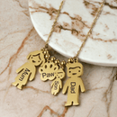 Colar da Família - Personalizável