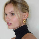 Brinco Hailey Banhado a Ouro 18K