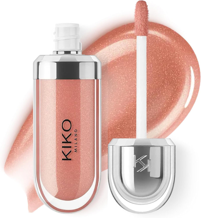 KIKO MILANO, 3D Hydra Lipgloss, Gloss Hidratante Para Os Lábios, Com Efeito 3D, Fórmula Com Extrato de Bidens