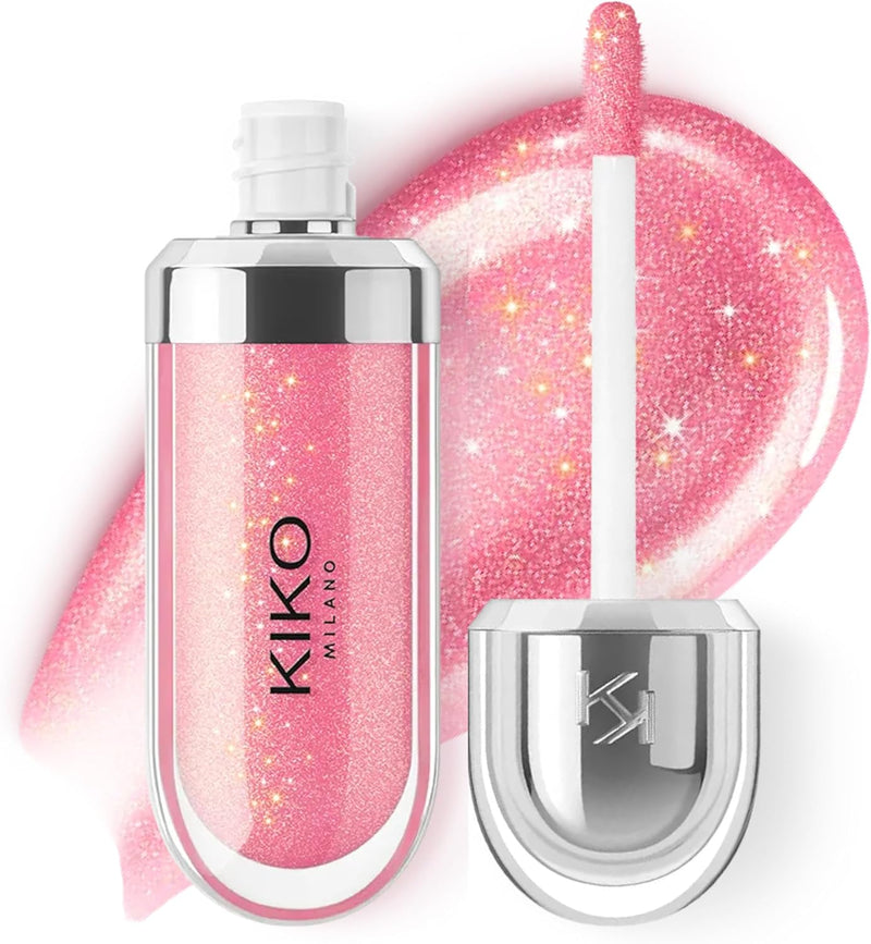 KIKO MILANO, 3D Hydra Lipgloss, Gloss Hidratante Para Os Lábios, Com Efeito 3D, Fórmula Com Extrato de Bidens
