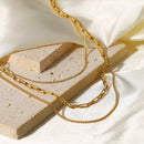 Colar Triplo Delicado Banhado a Ouro 18K