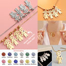 Colar da Mamãe - Presente Especial (Nomes Personalizados)