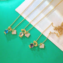 Colar Filhos em Cristal + Coração