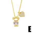 Colar Filhos em Cristal + Coração