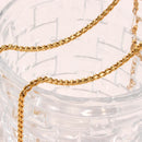 Colar Anelise Trama média Banhado a Ouro 18K