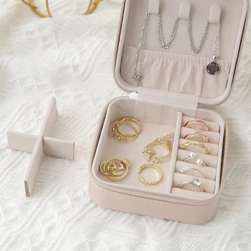 Mini Porta-Joias para Viagens