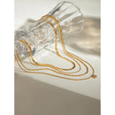 Colar com Quatro Camadas e Ponto de Luz