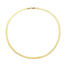 Colar Malha Banhado a Ouro 18K