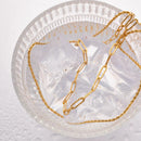 Colar Duplo Elos + Cordão Baiano