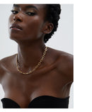 Colar Elegante Elos Banhado a Ouro 18k