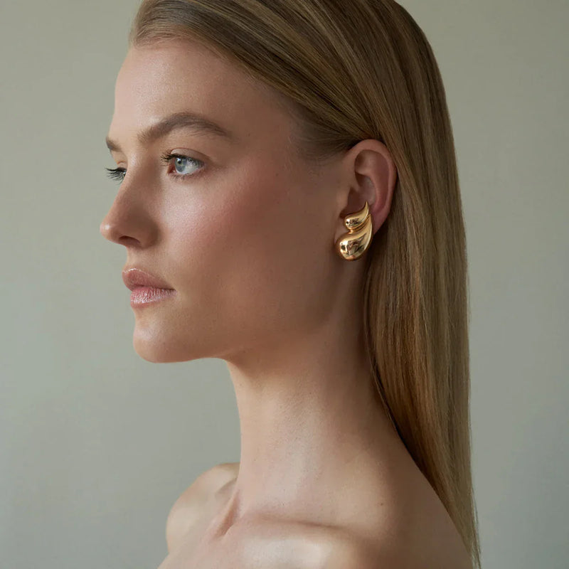 Brinco Asas Banhado a Ouro 18K