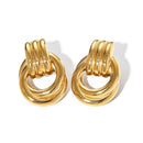 Brinco Hailey Banhado a Ouro 18K
