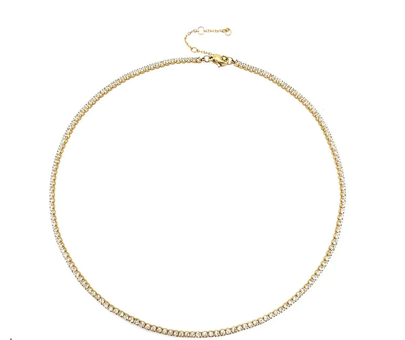 Colar Riviera Micro Zircônias