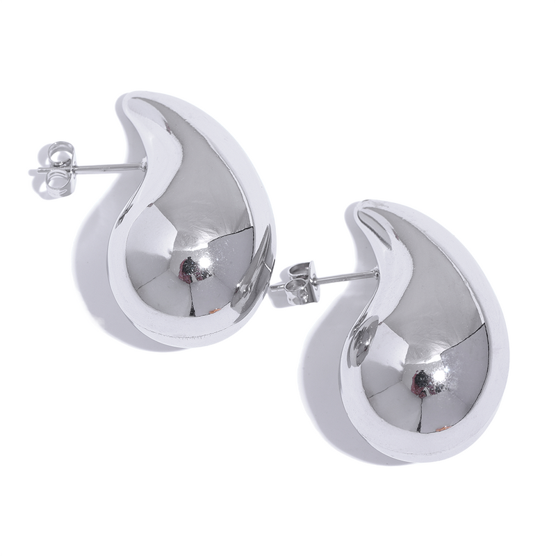 Brinco Gota Banhado a Ouro 18K