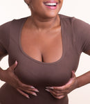 Body Confort - Body de Manga Curta Sem Costura