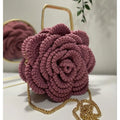 Bolsa Flor de Crochê My Miss (Envio Nacional)