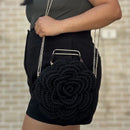 Bolsa Flor de Crochê My Miss (Envio Nacional)