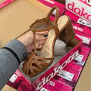 Sandália Dakota Salto Bloco Tiras Entrelaçadas (ENVIO NACIONAL)