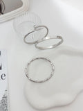 Kit Bracelete Carti + Bamboo + Prego Prata (Não Fica Escuro)