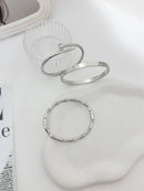 Kit Bracelete Carti + Bamboo + Prego Prata (Não Fica Escuro)