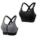 Top Feminino Esportivo - Action (Kit 2 peças)