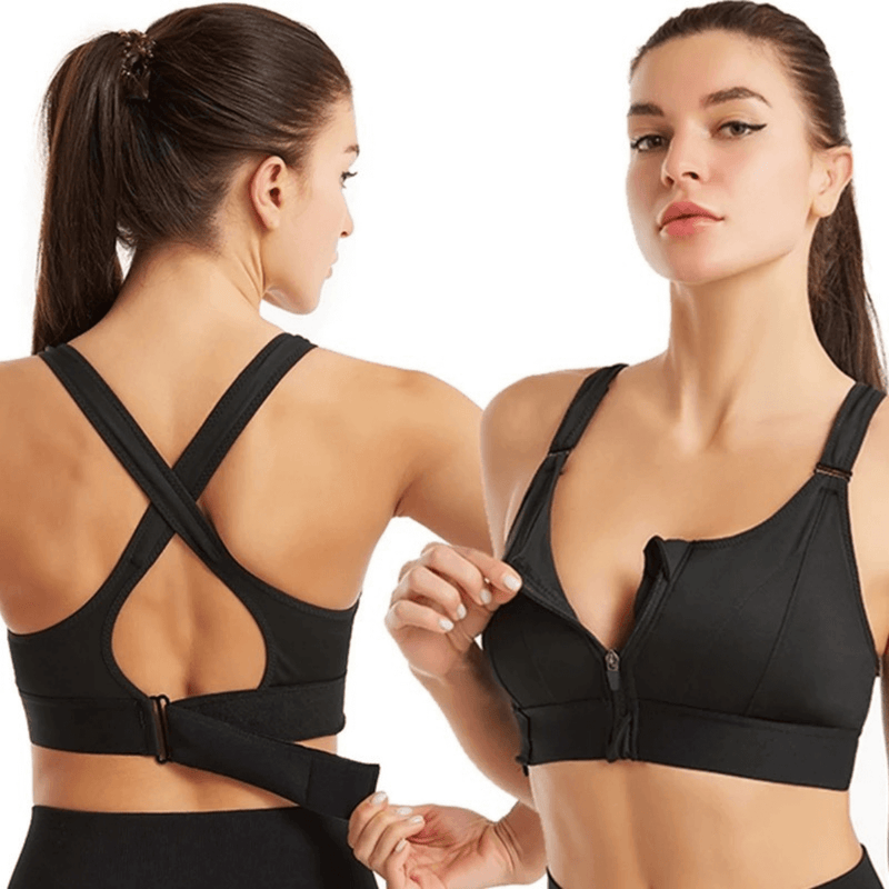 Top Feminino Esportivo - Action (Kit 2 peças)