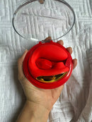 Vibrador Feminino Casal Sugador de Clitóris Duplo Penetrável - Entrega Discreta (ENVIO IMEDIATO NACIONAL)