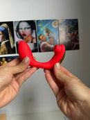 Vibrador Feminino Casal Sugador de Clitóris Duplo Penetrável - Entrega Discreta (ENVIO IMEDIATO NACIONAL)